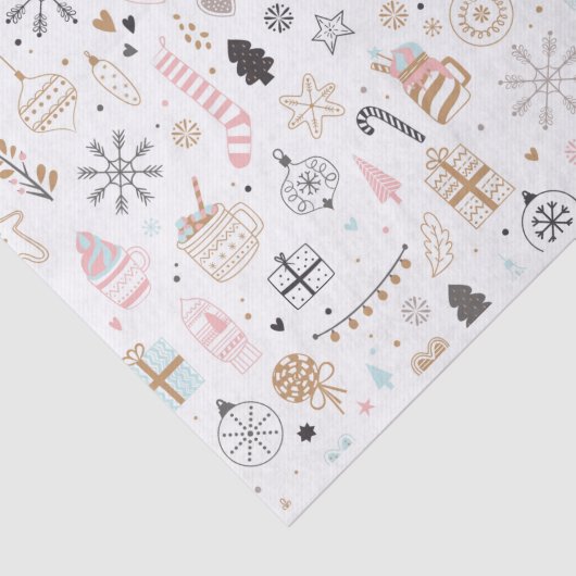 Weihnachtsgoodies Seidenpapier (Ausschnitt)