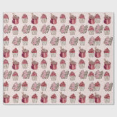 Weihnachtsgoodies Weihnachtsgebäck Geschenkpapier (Flach)