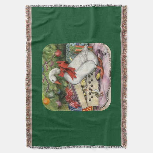 Weihnachtsgoose Decke (Vorderseite Vertikal)