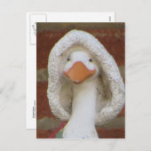 Weihnachtsgoose Feiertagspostkarte (Vorne/Hinten)