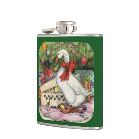 Weihnachtsgoose Flachmann (Links)