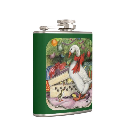 Weihnachtsgoose Flachmann (Rechts)