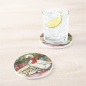 Weihnachtsgoose Getränkeuntersetzer (Seite)