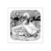 Weihnachtsgoose Gummistempel (Prägung)
