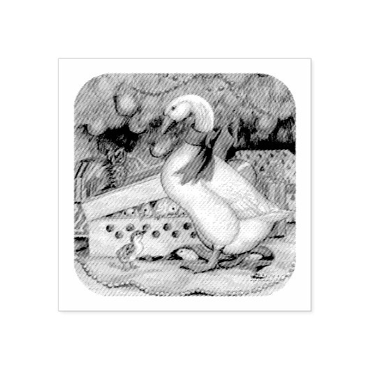 Weihnachtsgoose Gummistempel (Prägung)