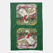 Weihnachtsgoose Handtuch (Vertikal)