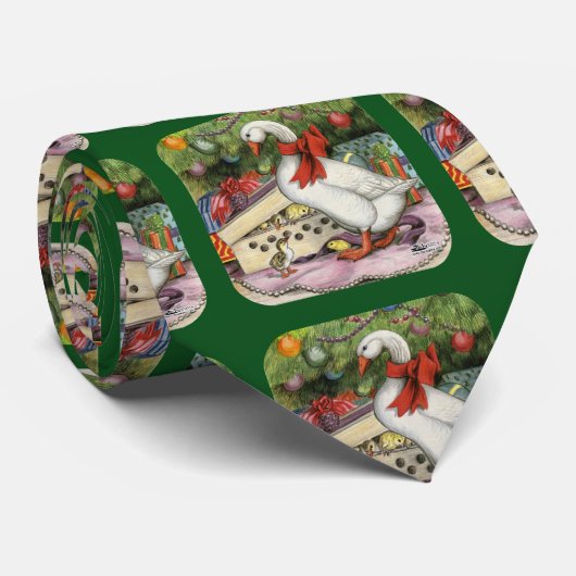 Weihnachtsgoose Krawatte (Gerollt)