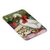 Weihnachtsgoose Magnet (Rechte Seite)