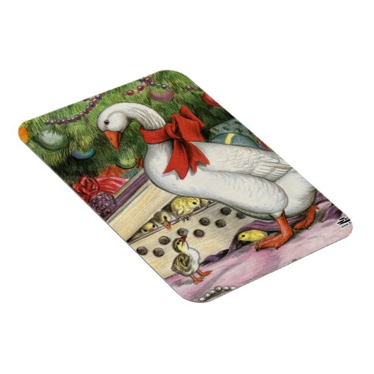 Weihnachtsgoose Magnet (Rechte Seite)