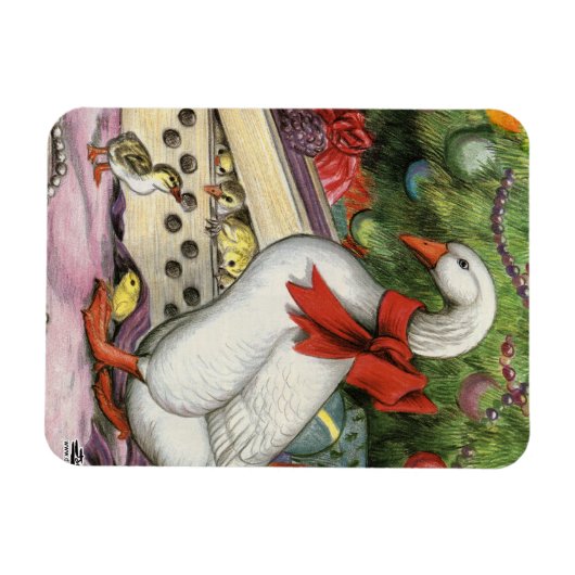 Weihnachtsgoose Magnet (Horizontal)