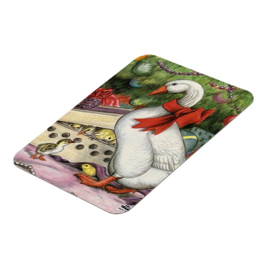Weihnachtsgoose Magnet (Linke Seite)