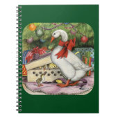Weihnachtsgoose Notizblock (Vorderseite)