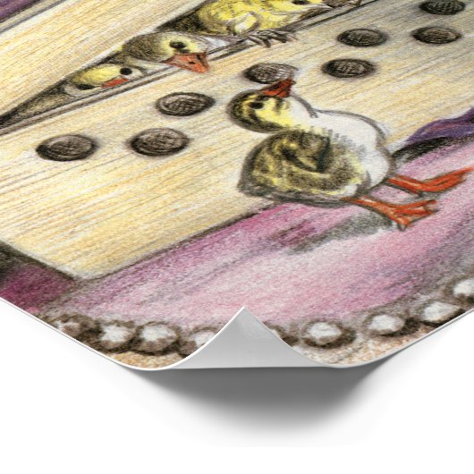 Weihnachtsgoose Poster (Ecke)