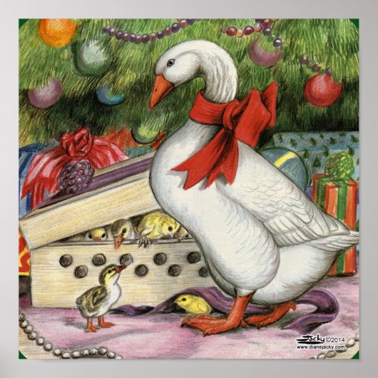 Weihnachtsgoose Poster (Vorne)