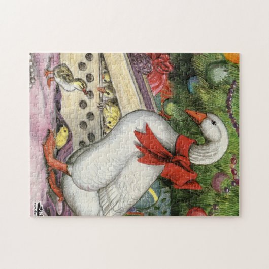 Weihnachtsgoose Puzzle (Horizontal)