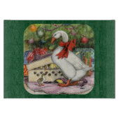 Weihnachtsgoose Schneidebrett (Vorderseite)