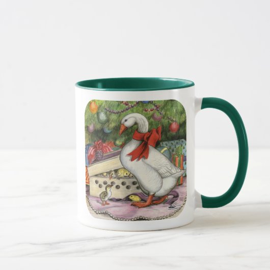 Weihnachtsgoose Tasse (Rechts)