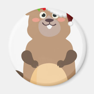 Weihnachtsgopher Magnet
