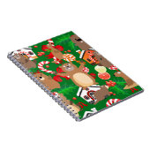 Weihnachtsgopher Notizblock (Rechte Seite)