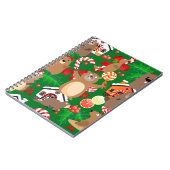 Weihnachtsgopher Notizblock (Linke Seite)