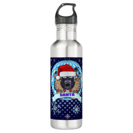 Weihnachtsgorilla Edelstahlflasche
