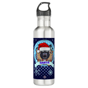 Weihnachtsgorilla Edelstahlflasche