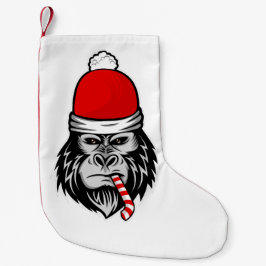 Weihnachtsgorilla Kleiner Weihnachtsstrumpf