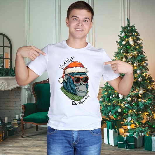 WeihnachtsGorilla | Merry Roarmas X-Mas T - Shirt