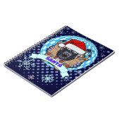 Weihnachtsgorilla Notizblock (Linke Seite)