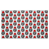 Weihnachtsgorilla Stoff (Fat Quarter (45,7 x 55,9 cm))