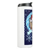 Weihnachtsgorilla Thermosbecher (Nach links gedreht)