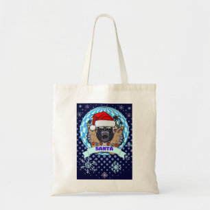 Weihnachtsgorilla Tragetasche
