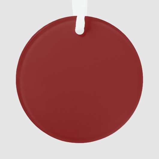 Weihnachtsgoss Weihnachtsmann Alberner Niedlicher Ornament (Rückseite)