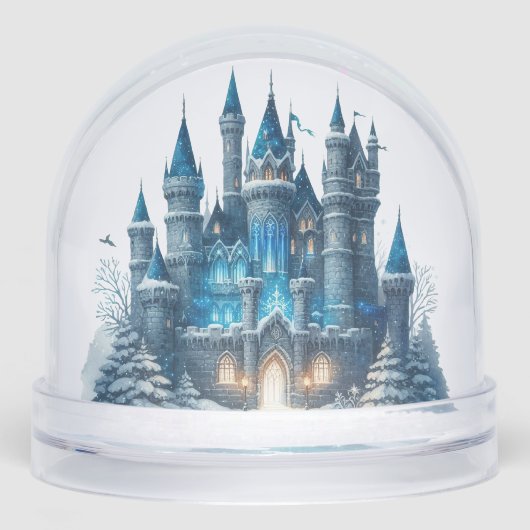 Weihnachtsgotik Schneekugeln (Vorderseite)