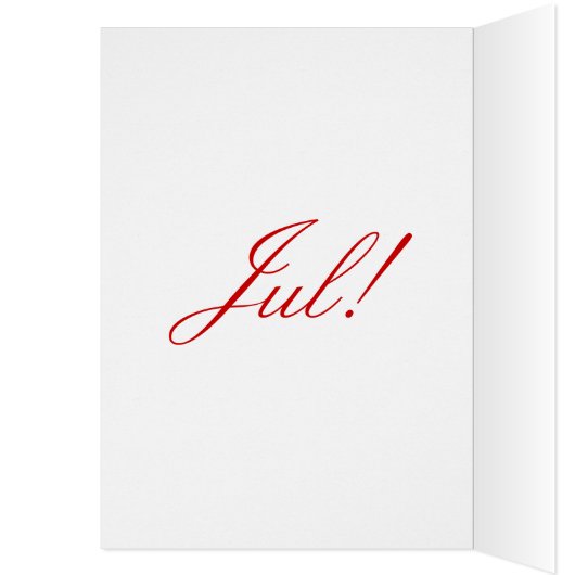 Weihnachtsgott Jul Red Star III (Innen (Links))