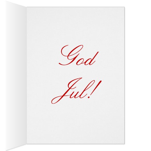 Weihnachtsgott Jul Red Star III (Innen (Rechts))