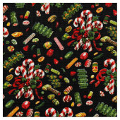 Weihnachtsgott Stoff (Nahaufnahme)