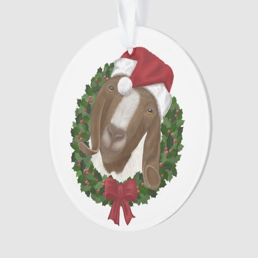 Weihnachtsgotteschmuck Ornament (Vorderseite)