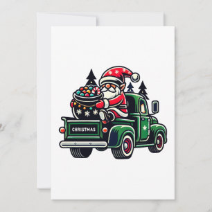 Weihnachtsgottesdienst auf dem Lieferwagen Einladung