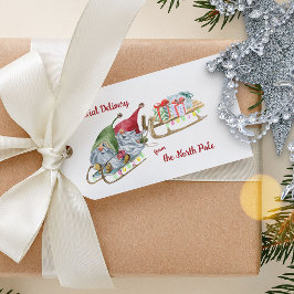 Weihnachtsgottesdienst aus Nordpol Geschenkanhänger