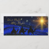 Weihnachtsgottesdienst Feiertagskarte (Vorderseite)