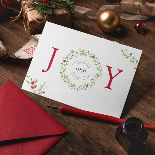 Weihnachtsgottesdienst für Geschäftsleute Feiertagskarte