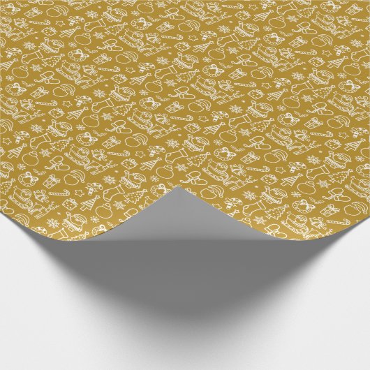 Weihnachtsgottesdienst Geschenkpapier (Ecke)