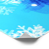 Weihnachtsgottesdienst mit Bells Poster - Malerei (Ecke)