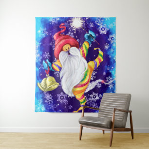 Weihnachtsgottesdienst mit Bells Tapestry Wandteppich