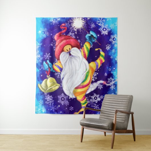 Weihnachtsgottesdienst mit Bells Tapestry Wandteppich (Beispiel)