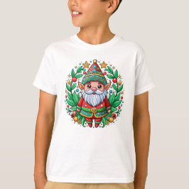 Weihnachtsgottesdienst mit dekorativem Kranz T-Shirt