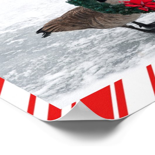 Weihnachtsgottesdienst mit dem Wreath Poster (Ecke)