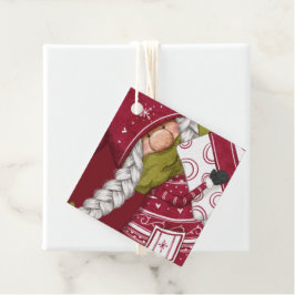 Weihnachtsgottesdienst mit Geschenken Liebesmarken Geschenkanhänger