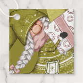 Weihnachtsgottesdienst mit Geschenken Liebesmarken Geschenkanhänger (Vorderseite)